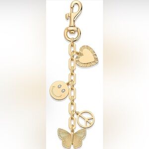 Heart and Smile Charm Bracelet AVAILABLE IN GOLD OR SILVER